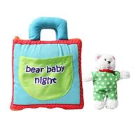 Libro in tessuto - giocattoli da bagno impermeabili, masticabili Crinkle Pages | Storia dei tessuti colorati con funzione specchio educativo per neonato, vasca da bagno neonato, piscina gioca prima