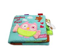 Libro in tessuto per bambini giocattolo morbido peluche bambino tessuto attività accartocciato libro gufo stile educazione precoce giocattoli nuova uscitaProcesso professionale