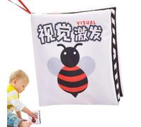 Libro in Tessuto per, Libro Morbido in Tessuto per, Libro in Morbido Tessuto per Bambini | Libri crepitanti per 9, migliorano la capacità di osservazione, la Memoria e risvegliano