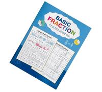 Libro Lavoro Operativo Della Frazione 32 Pagine Colorazione E Attività Risoluzione Dei Problemi Per Bambini Libro Allenamento Precoce Per Bambini