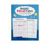 Libro Lavoro Operativo Della Frazione 32 Pagine Colorazione E Attività Risoluzione Dei Problemi Per Bambini Libro Esercizi Apprendimento Precoce Taccuino Artistico Scolastico