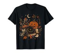 Libro Magico della Zucca di Halloween della Strega spettrale Maglietta