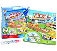 Libro magico per dipingere con acqua per bambini - A