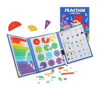 Libro Magnetico Delle Frazioni - Giocattoli Apprendimento Precoce | Disco Punteggio Didattico,Per Casa Viaggio Festa Aula Auto Sala Giochi Bambini Homeschooling Serate Famiglia