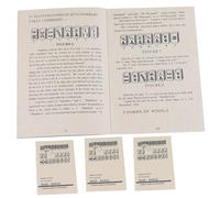 Libro Mahjong per principianti Mahjong Cards 2024 4 pezzi di grandi dimensioni Mahjong Book per principianti tra cui regole e strategie Mahjong Come giocare a Mahjong per i novizi completi