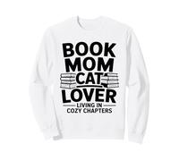 Libro Mamma Amante Gatto Vivere in Capitoli Accogli Felpa