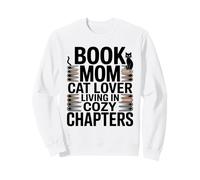 Libro Mamma Amante Gatto Vivere in Capitoli Accogli Felpa