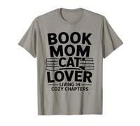 Libro Mamma Amante Gatto Vivere in Capitoli Accogli Maglietta