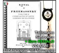 Libro Massonico Antico Rituale Massoneria Fratellanza Rito Scozzese Iniziatico 2