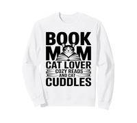 Libro Mom Cat Lover Letture accoglienti e Coccole per Gatti Felpa