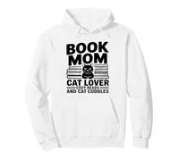 Libro Mom Cat Lover Letture accoglienti e Coccole per Gatti Felpa con Cappuccio