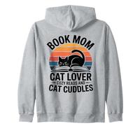 Libro Mom Cat Lover Letture accoglienti e Coccole per Gatti Felpa con Cappuccio