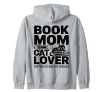 Libro Mom Cat Lover Letture accoglienti e Coccole per Gatti Felpa con Cappuccio