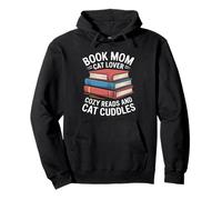 Libro Mom Cat Lover Letture accoglienti e Coccole per Gatti Felpa con Cappuccio