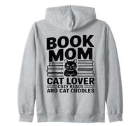 Libro Mom Cat Lover Letture accoglienti e Coccole per Gatti Felpa con Cappuccio