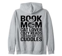Libro Mom Cat Lover Letture accoglienti e Coccole per Gatti Felpa con Cappuccio