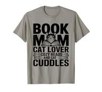 Libro Mom Cat Lover Letture accoglienti e Coccole per Gatti Maglietta