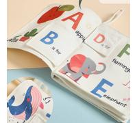 Libro Morbido ABC Riconoscimento Degli Animali Libro Sensoriale Animale per