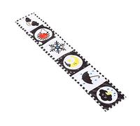 Libro Morbido in Bianco e Ad Alto Contrasto per Lo Sviluppo Educativo Precoce, Libro Portatile in Stoffa per Bambini per la Stimolazione del Nervo Ottico, Cognizione degli Oggetti, Materiale