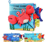 Libro morbido in tessuto per bambini, giocattoli di alta qualità per sviluppare la cognizione del colore e il visivo, giocattoli educativi Montessori per l'apprendimento precoce, ideali come regalo pe