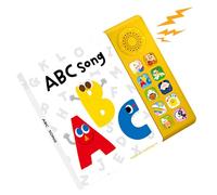 Libro musicale per bambini - Libri sonori interattivi 23x21x3 cm, 10 filastrocche classiche, apprendimento della lingua inglese, giocattolo educativo per bambini, funzione di attivazione vocale |