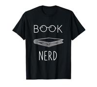 Libro Nerd Geek Letteratura Divertente Occhiali da Lettura Bookworm Maglietta