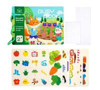 Libro occupato per bambini, Libro occupato,Libro delle pubblicazioni sulla conoscenza magica indistruttibile | Libri di attività di viaggio, libro occupato per bambini piccoli, regalo giocattolo per