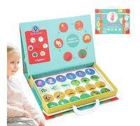 Libro occupato per - Raccoglitore di apprendimento interattivo, quaderno di esercizi di attività cognitive prescolari | Kit di pratica educativa Montesori per tutti, asili