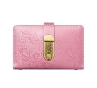 Libro organizer per denaro con blocco password e 50 tasche trasparenti, portatile, per contanti, fatture, ricevute e buoni, planner