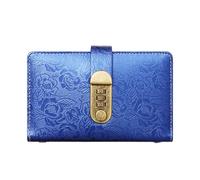 Libro organizer per denaro con blocco password e 50 tasche trasparenti, portatile, per contanti, fatture, ricevute e buoni, planner