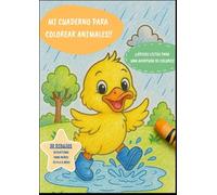 Libro para colorear animales: 30 dibujos divertidos para niños y niñas de 4 a 8 años