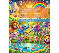 LIBRO PARA COLOREAR ANIMALITOS: ANIMAL COLORING BOOK