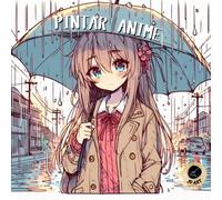 Libro para colorear ANIME | Arte Manga | Pintar Anime | Libro pintar Manga y anime