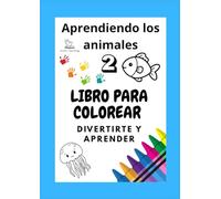 Libro para colorear, Aprendiendo los animales 2, El libro perfecto para que tus hijos aprendan los animales marinos: Aridia learning