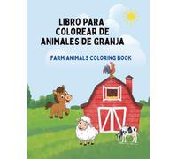Libro para Colorear de Animales de la Granja