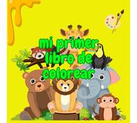 libro para colorear de animales: paginas para colorear creativas de animales para niños de 3-5 años