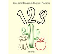 Libro para Colorear de Colores y Números