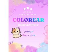 LIBRO PARA COLOREAR Gatitos Kawaii