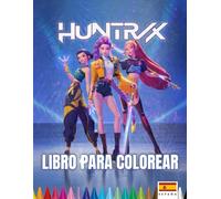 Libro para colorear Heroínas Kpop: Personajes entre música y mito para colorear