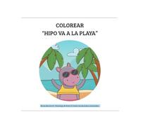 Libro para colorear - Hipo va a la playa