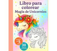 Libro para colorear Magia de Unicornios