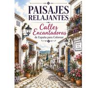 libro para colorear paisajes relajantes para adultos