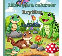 Libro para colorear Reptiles y anfibios