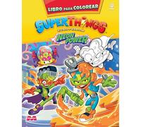 Libro para colorear Superthings Neon Power - España