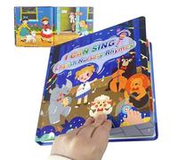 Libro Parlando | Libri di Lettura Inglese con Parole di Animali e 15 Canzoni,Giocattolo Educativo Interattivo per Sviluppo Linguaggio Apprendimento Precoce Stimolazione Sensoriale Scuola materna