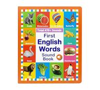 Libro parlante di parole, libro di apprendimento delle parole in inglese per bambini, per bambini, per studiare vocabolario educativo, compagno per la casa, 2-6 anni, ragazze e ragazzi in età