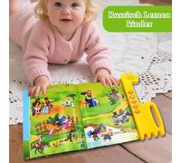 Libro Parlante, Giocattoli Educativi Sonori Per Imparare Il Russo, Strumento Interattivo Linguistico per Bambini e Bambine a Casa e in Viaggio