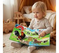 Libro Parlante Per Bambini | Giocattolo per l'Apprendimento delle Parole con 14 ,Libro Parlante Per La Scuola Materna | Bambini, Ragazzi, Ragazze, Scuole, Scuola Materna E Casa