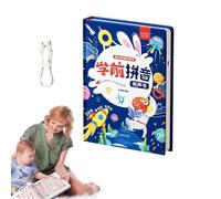 Libro parlante per bambini - Imparare l'inglese, la matematica linguistica, | Libri Di Apprendimento Regolabili Per Bambini Audiolibro Educazione Precoce Giocattoli Interattivi Bambini In Età Prescolare