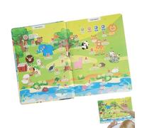 Libro parlante per bambini - Strumento interattivo per l'apprendimento dei bambini con 260 parole per lo sviluppo del vocabolario, lo sviluppo del linguaggio, esercizi di ortografia, abilità cognitive